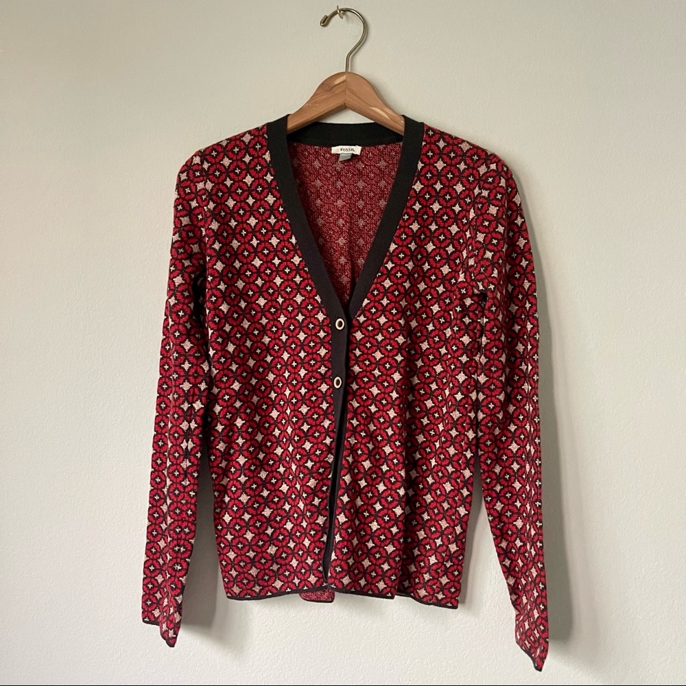 Fossil Retro Cardigan